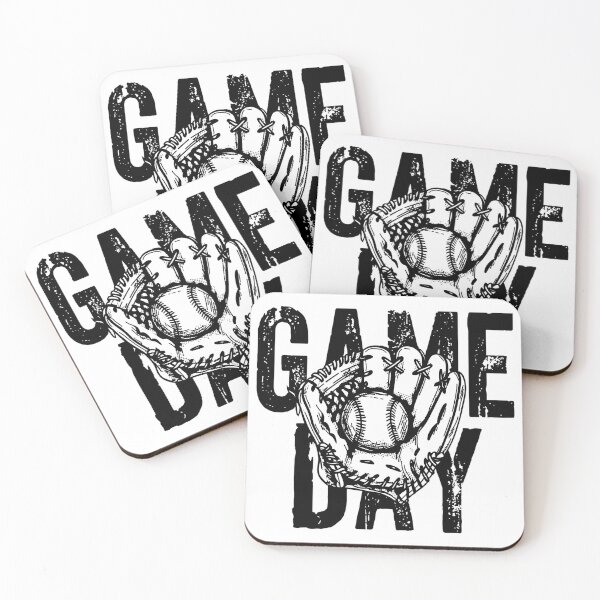 Item preview, Game Day Baseball Glove & Ball - Distressed Vintage Sports designed and sold by pixelspaperslab.