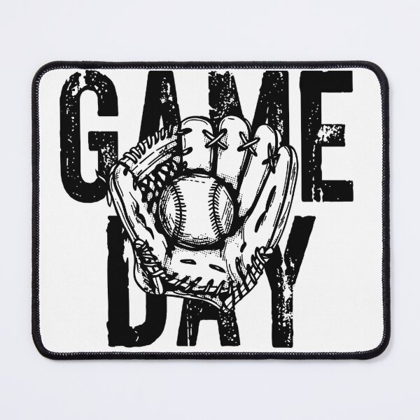 Item preview, Game Day Baseball Glove & Ball - Distressed Vintage Sports designed and sold by pixelspaperslab.