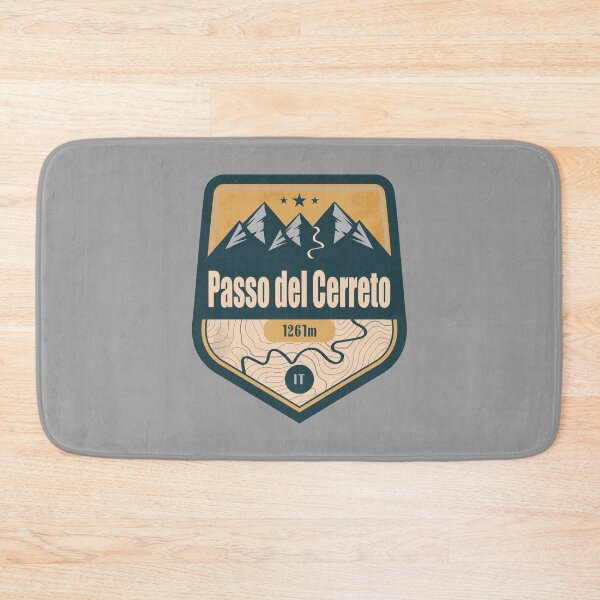 Item preview, Passo del Cerreto Italy Alpine Road Badge designed and sold by CynthiaGraphics.