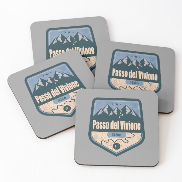 Item preview, Passo del Vivione Italy Alpine Road Badge designed and sold by CynthiaGraphics.