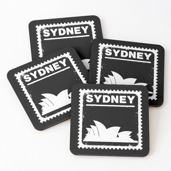Item preview, Sydney Australia Iconic Opera House Stamp w designed and sold by Fikuall.