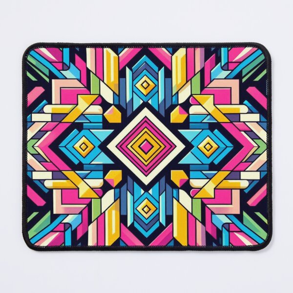 Item preview, Geometric Decorative Pattern – Vibrant Symmetry Design designed and sold by Dogandesighn.
