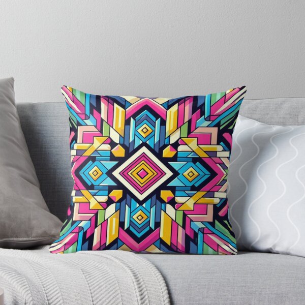 Item preview, Geometric Decorative Pattern – Vibrant Symmetry Design  designed and sold by Dogandesighn.