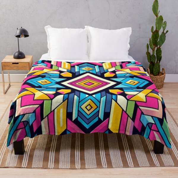 Item preview, Geometric Decorative Pattern – Vibrant Symmetry Design  designed and sold by Dogandesighn.