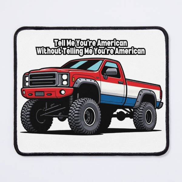 Item preview, Patriotic Lifted American Truck designed and sold by MyE Trendz.