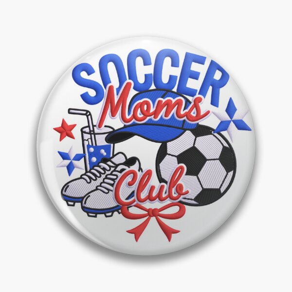 Item preview, Soccer Mom's Club - Coquette Aesthetic Soccer Mom Graphics & Sideline Style designed and sold by pixelspaperslab.