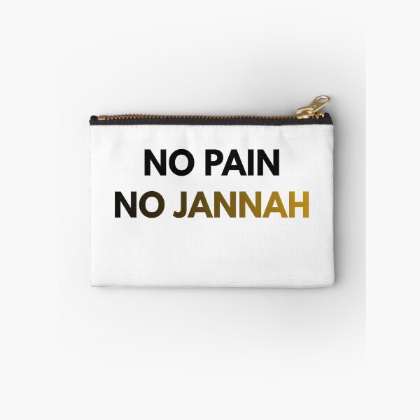 Item preview, No Pain, No Jannah designed and sold by Ummah Wear.