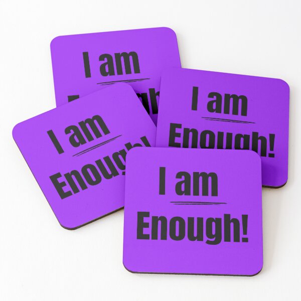 Item preview, I am Enough designed and sold by AlignedThreads.