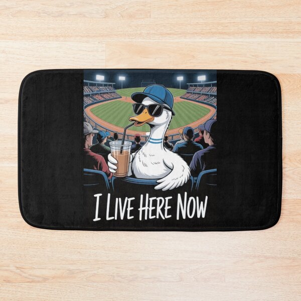 Item preview, Funny Goose Stadium Baseball Fan I Live Here Now Game Day Classic T-Shirt designed and sold by kittens2doggy.