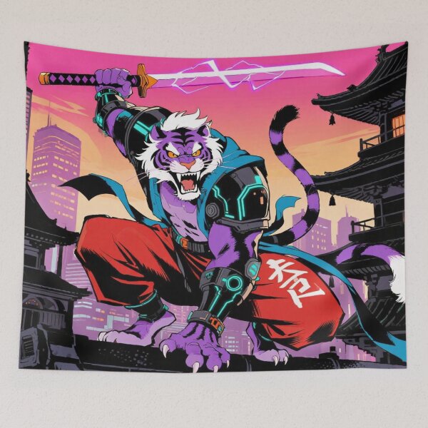 Item preview, Neon Claw, Samurai Jaw (V9) designed and sold by SabaMirzique.