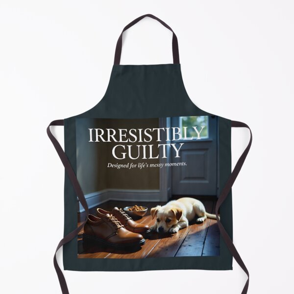 Item preview, Irresistibly Guilty — Designed for Life’s Messy Moments | Playful Pet Lifestyle Image designed and sold by Creative-RE.