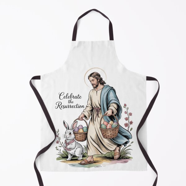 Item preview, Jesus & the Easter Bunny – Christian Easter Egg Faith Tee V1 designed and sold by DarylWelsh2024.