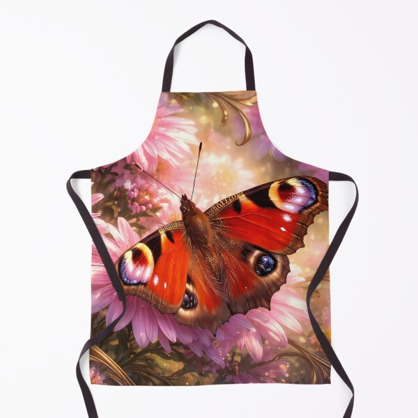Item preview, Vibrant Butterfly Among Flowers designed and sold by cuprum.