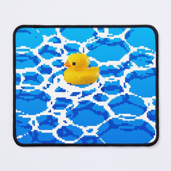 Item preview, Rubber Duck In Water Pixel Art designed and sold by frutigerdesigns.