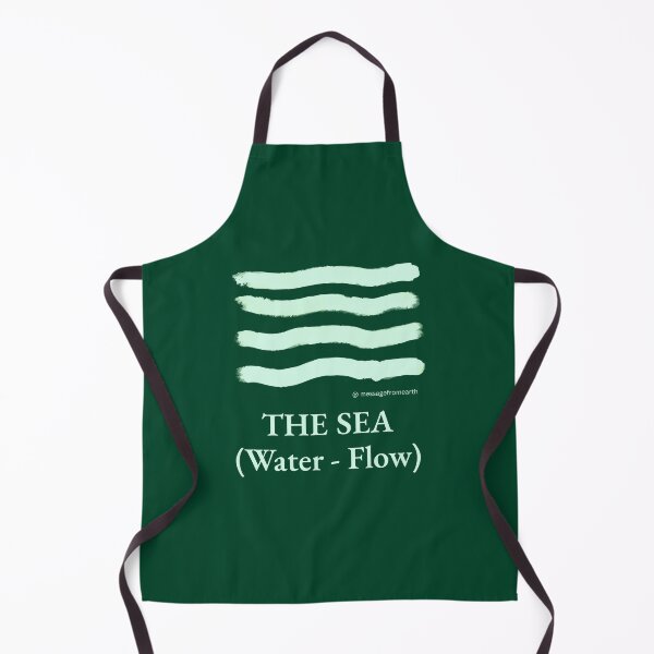 Item preview, Sea - Neolithic Cipher - Water and Flow - Minimalist T-Shirt - #1 designed and sold by Message from Earth.
