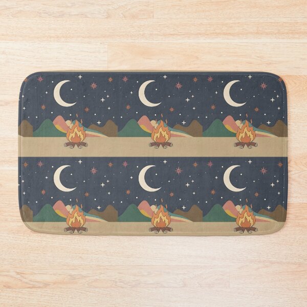 Item preview, Boho Campfire Retro Scene designed and sold by LMDIGITAL6.