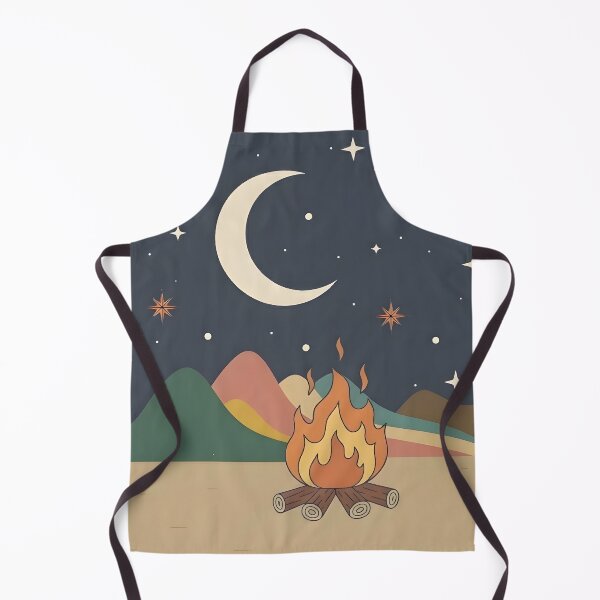 Item preview, Boho Campfire Retro Scene designed and sold by LMDIGITAL6.