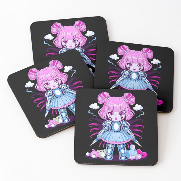 Item preview, Pastel Gothic Cyborg Doll With Wings And Blades designed and sold by Amanda's Factory.