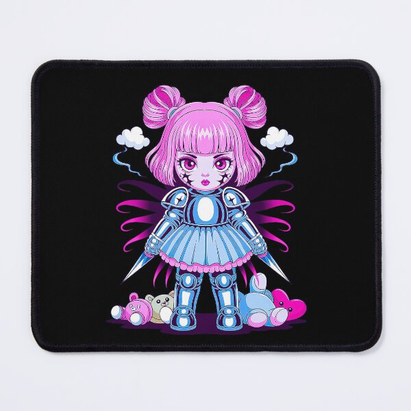 Item preview, Pastel Gothic Cyborg Doll With Wings And Blades designed and sold by Amanda's Factory.