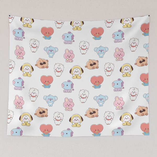 Item preview, BTS characters pattern designed and sold by Aakanksha97.