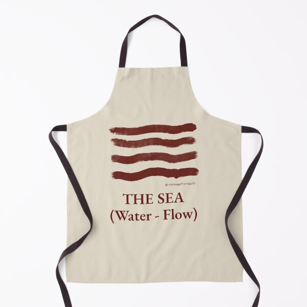 Item preview, Sea - Neolithic Cipher - Water and Flow - Minimalist T-Shirt - #3 designed and sold by Message from Earth.