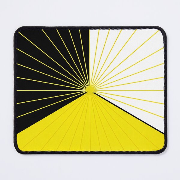 Item preview, Minimalist yellow and white circle with rays designed and sold by ALMorgan16.