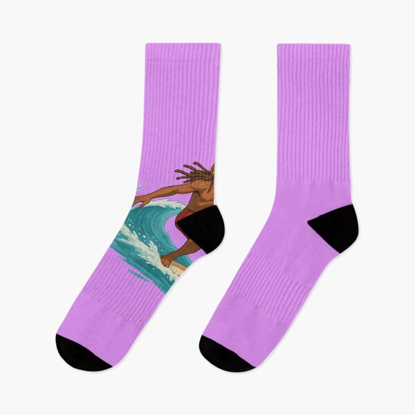 Item preview, Rasta Surfing on waves designed and sold by Pink Monkey.