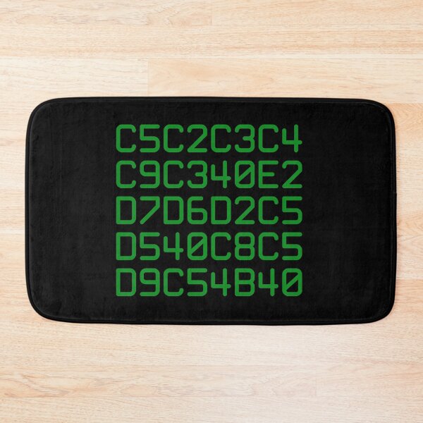 Item preview, EBCDIC hex computer code spoken here (green) designed and sold by bravoalpha.