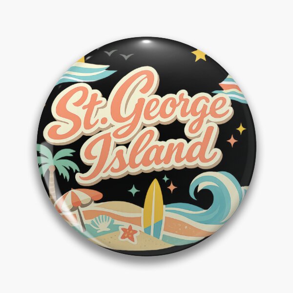 Item preview, St George Island designed and sold by Broken Antler Designs .