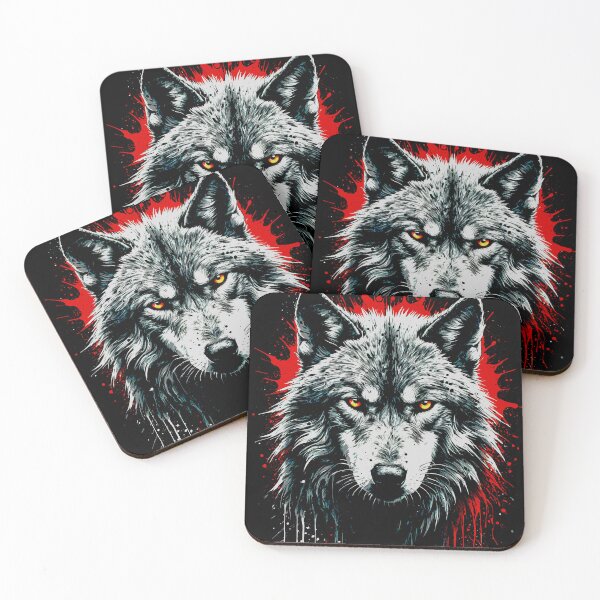 Item preview, Wandering Wolf: "The Lone Sentinel" designed and sold by MindGate_Studio.