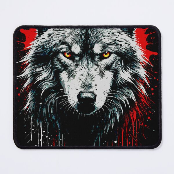 Item preview, Wandering Wolf: "The Lone Sentinel" designed and sold by MindGate_Studio.