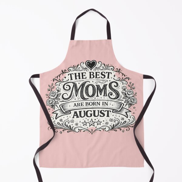 Item preview, The Best Moms Are Born In August – August Birthday Mom Gift Vintage Style Typography designed and sold by Szapeee.