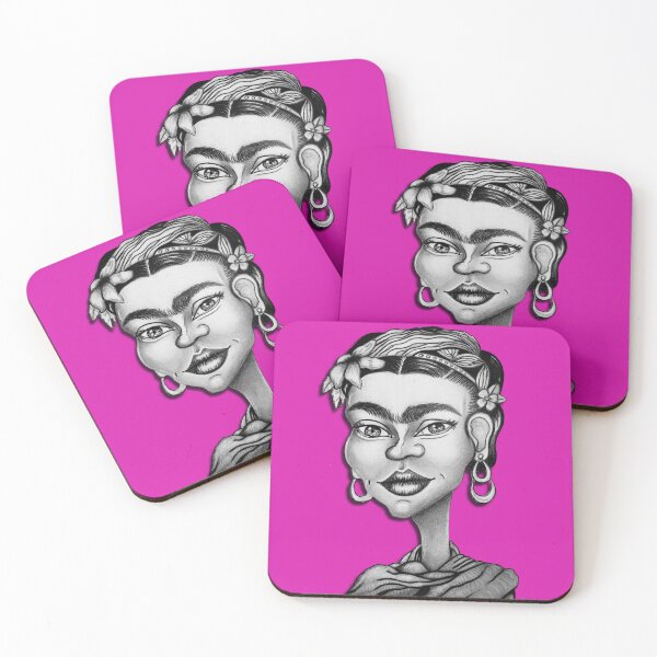 Item preview, Frida Kahlo: The Art of Resilient - Art Caricature  designed and sold by Trazos Cósmicos de Libertad .