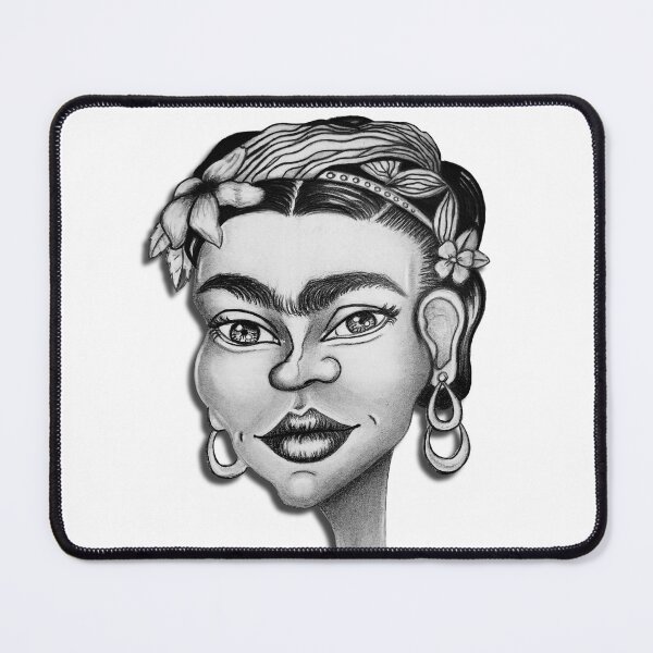 Item preview, Frida Kahlo: The Art of Resilient - Art Caricature  designed and sold by Trazos Cósmicos de Libertad .