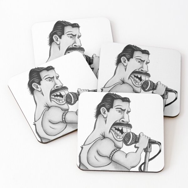 Item preview, Freddy Mercury: The Cosmic Voice - Artistic Caricature  designed and sold by Trazos Cósmicos de Libertad .