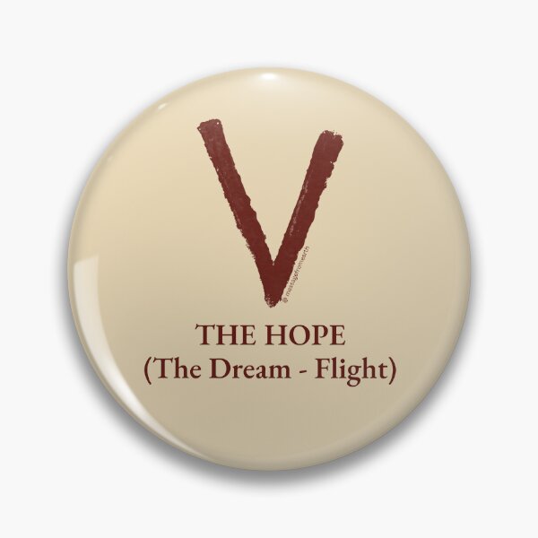 Item preview, Hope - Neolithic Cipher - Dream and Flight - Minimalist T-Shirt - #2 designed and sold by Message from Earth.
