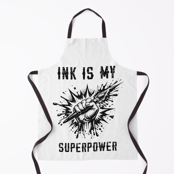Item preview, Ink Is My Superpower – Artist power designed and sold by SidTastic .