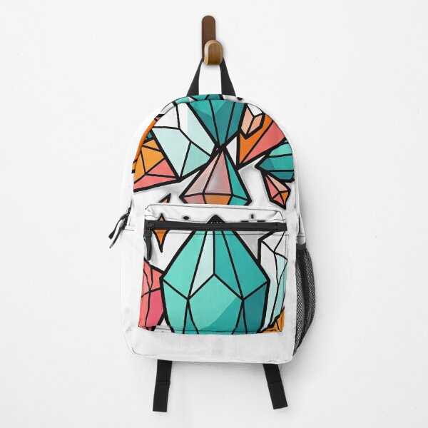 Item preview, Colorful geometric crystals in neon colors designed and sold by ALMorgan16.