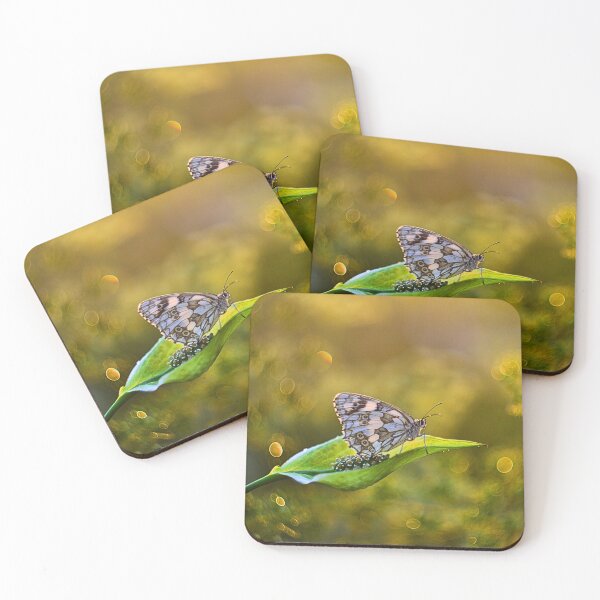 Item preview, The Golden Guard – Marbled White Butterfly designed and sold by SoulArchitect.