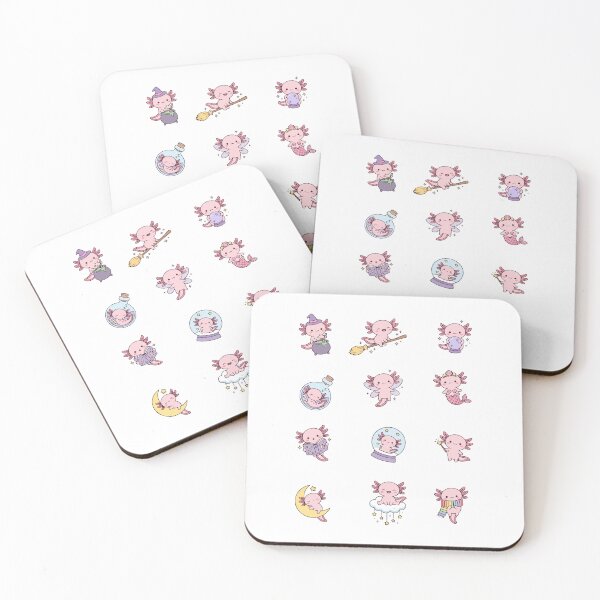 Item preview, Kawaii Magic Axolotls Pastel Fantasy designed and sold by AliveStyle.