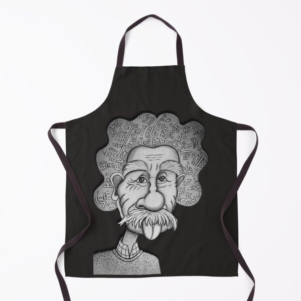 Item preview, Albert Einstein: The Geometry of Genius - Artistic Caricature designed and sold by Trazos Cósmicos de Libertad .