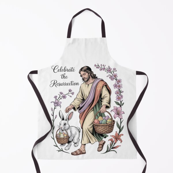 Item preview, Jesus & the Easter Bunny – Christian Easter Egg Faith Tee V2 designed and sold by DarylWelsh2024.