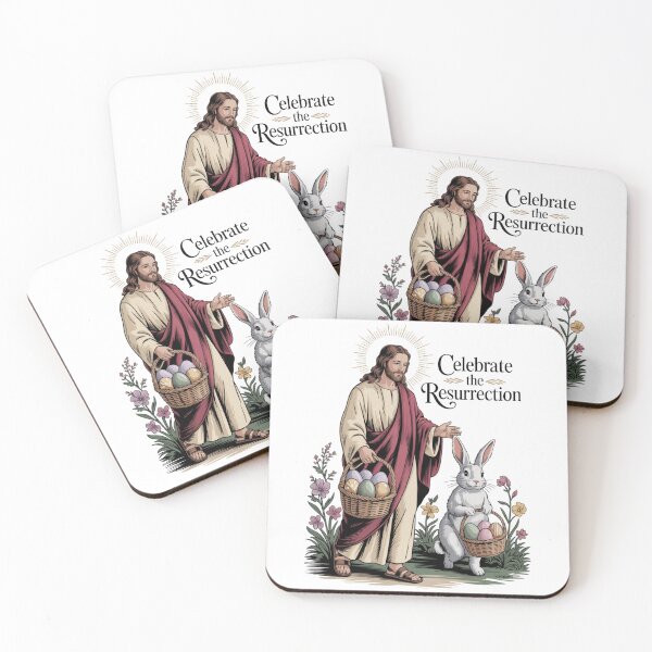 Item preview, Jesus & the Easter Bunny – Christian Easter Egg Faith Tee V3 designed and sold by DarylWelsh2024.