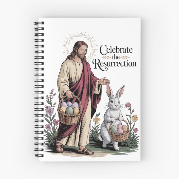 Item preview, Jesus & the Easter Bunny – Christian Easter Egg Faith Tee V3 designed and sold by DarylWelsh2024.
