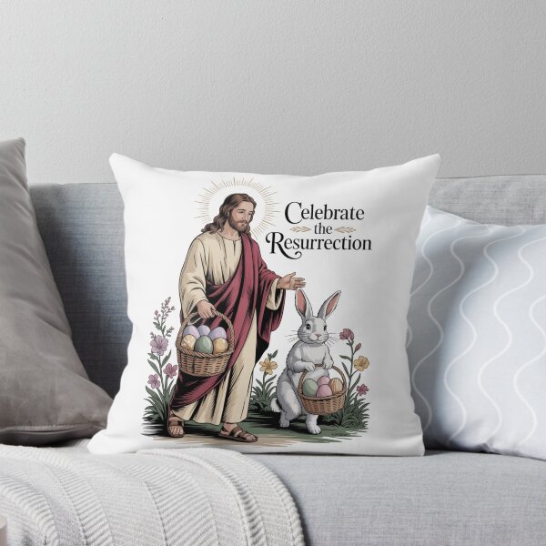 Item preview, Jesus & the Easter Bunny – Christian Easter Egg Faith Tee V3 designed and sold by DarylWelsh2024.