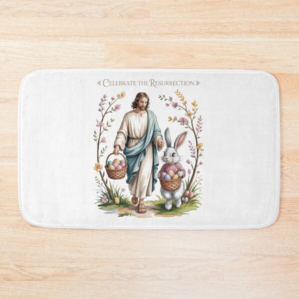 Item preview, Jesus & the Easter Bunny – Christian Easter Egg Faith Tee V4 designed and sold by DarylWelsh2024.