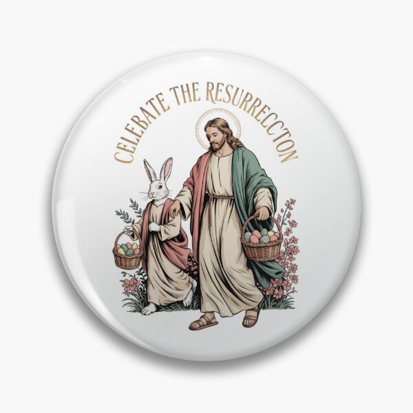 Item preview, Jesus & the Easter Bunny – Christian Easter Egg Faith Tee V5 designed and sold by DarylWelsh2024.