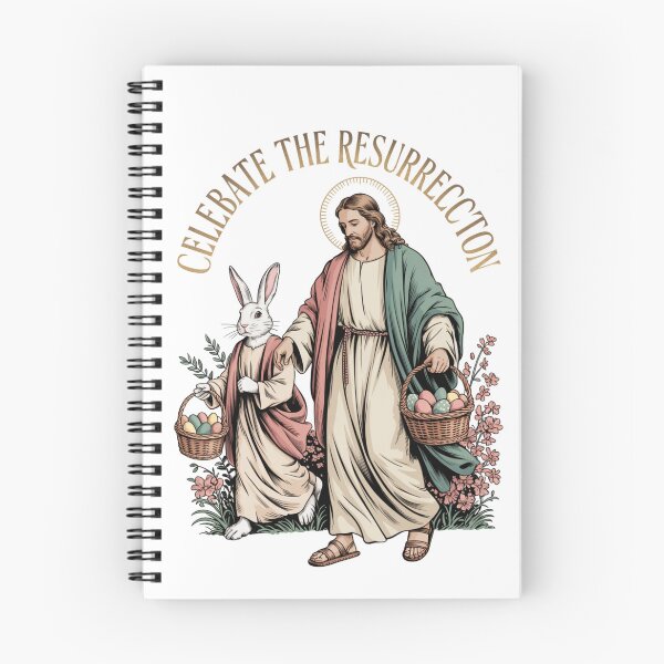 Item preview, Jesus & the Easter Bunny – Christian Easter Egg Faith Tee V5 designed and sold by DarylWelsh2024.