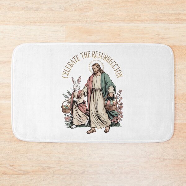 Item preview, Jesus & the Easter Bunny – Christian Easter Egg Faith Tee V5 designed and sold by DarylWelsh2024.