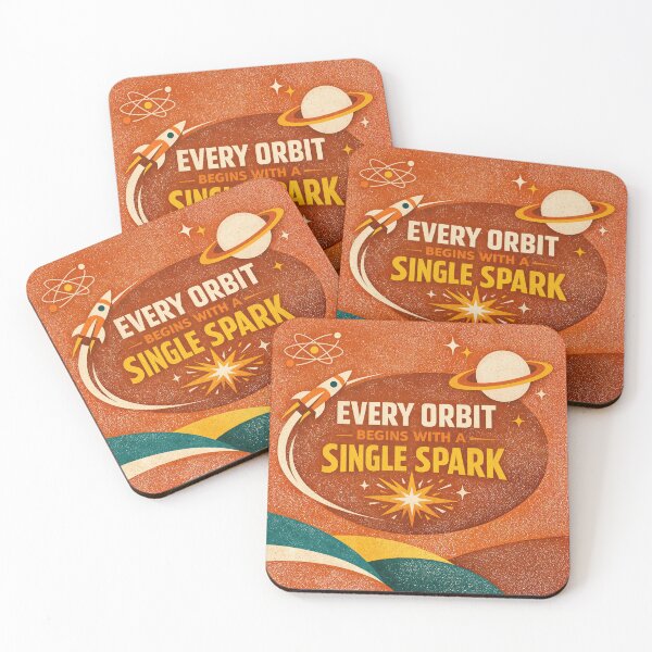 Item preview, Single Spark – Cosmic Inspiration designed and sold by ForeverPrintsOK.